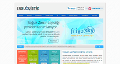 Desktop Screenshot of erslojistik.com