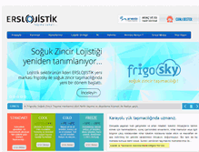 Tablet Screenshot of erslojistik.com